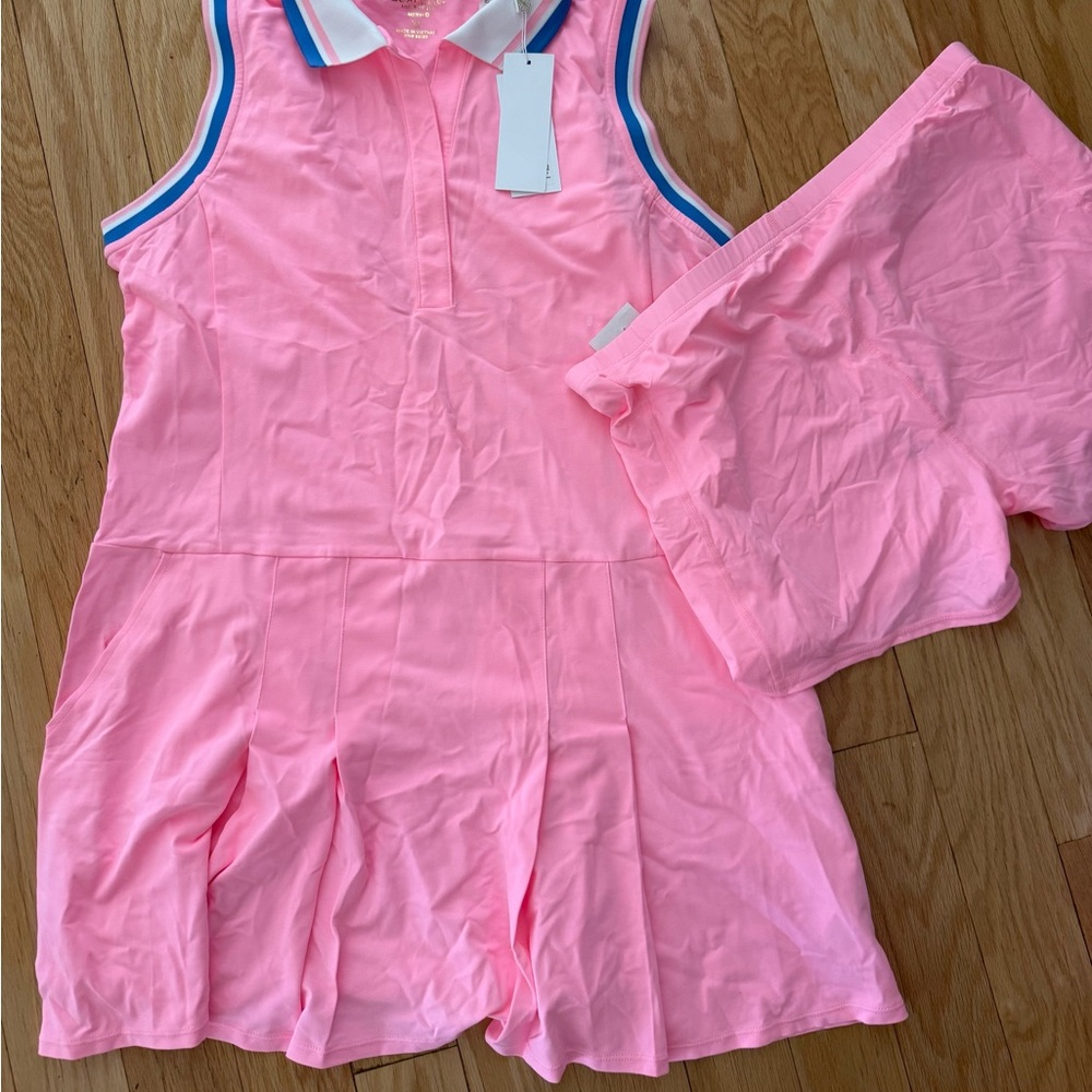 Lilly Pulitzer pink tennis dress